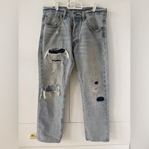 Levi’s 501 150th anniversary Sashiko denim